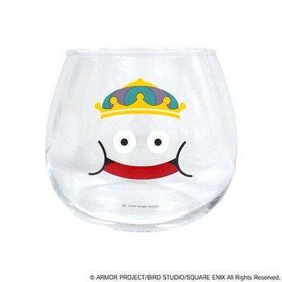 Dragon Quest King Slime Ohkina Yurayura Glass Big Swinging Drinking Glass New