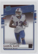 2020 Panini Chronicles Clearly Donruss Rated Rookie Red /199 Gabriel Davis 0hr4