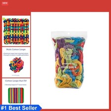 Potholder Weaving Loops 7 Inch Multicolor Cot...