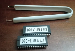 Roland D-70 Firmware de puces d'Eprom v1.19 et outil de pulvérisateur de puce