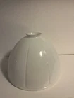 Vintage 8 1/2” Slant Milk Glass Lamp Shade Light Cover 6" Height
