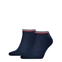 Tommy Hilfiger Unisex Sneaker-Socken 2-Er Pack| Gr. 35/38 | Dark Navy