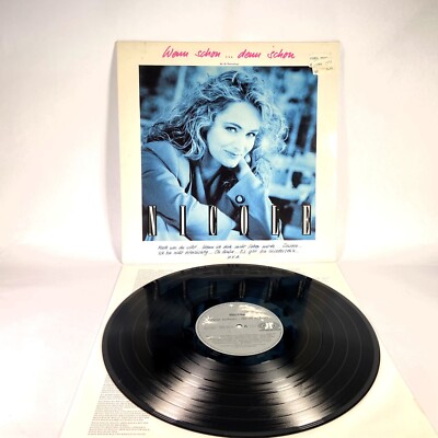 NICOLE Wenn Schon... Denn Schon Vinyl LP - 1992 Juniper Records - Germany