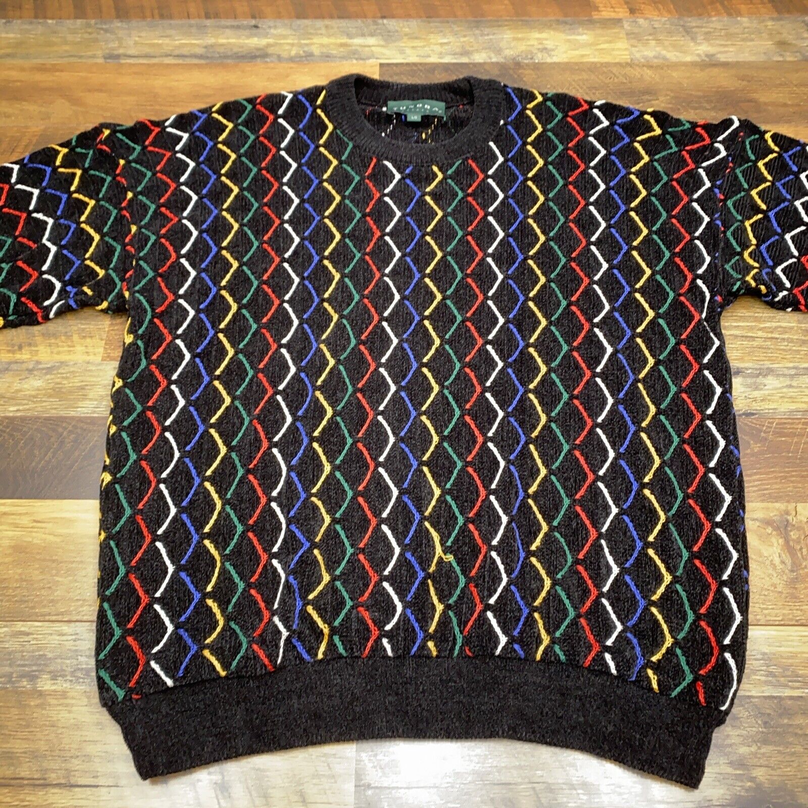 Vintage Tundra Sweater Mens Large Black Canada Co… - image 2