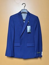 New Ralph Lauren Boys Navy Suit Jacket 14Husky