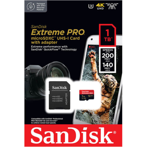 SanDisk Extreme Micro SD Card 32GB 64G 128GB 256GB Dash Cam Support 4K UHD GoPro - Picture 15 of 15