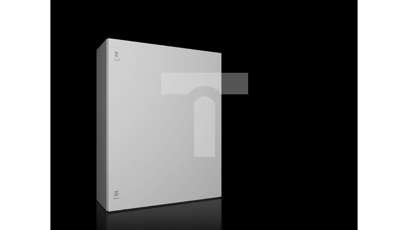 AX Compact housing 800x1000x300 mm sheet steel with flat mounting. single /T2UK