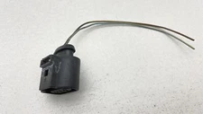 VW Audi Porsche Wiring Harness Plug Connector 2 Wire Pigtail OEM #1K0973202