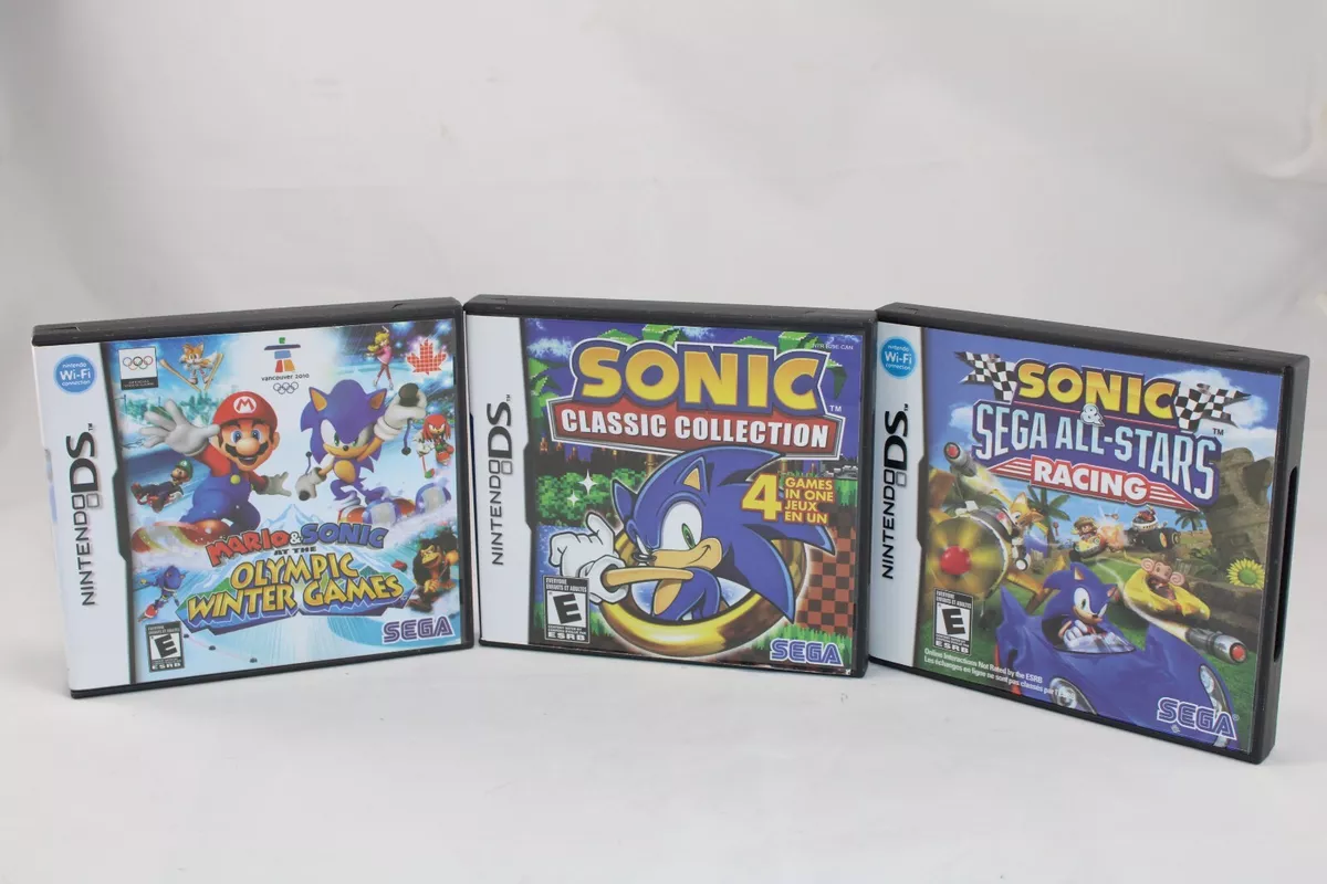 Sonic: Classic Collection + Sega All-Stars Racing + Winter Olympics  Nintendo DS 10086670356