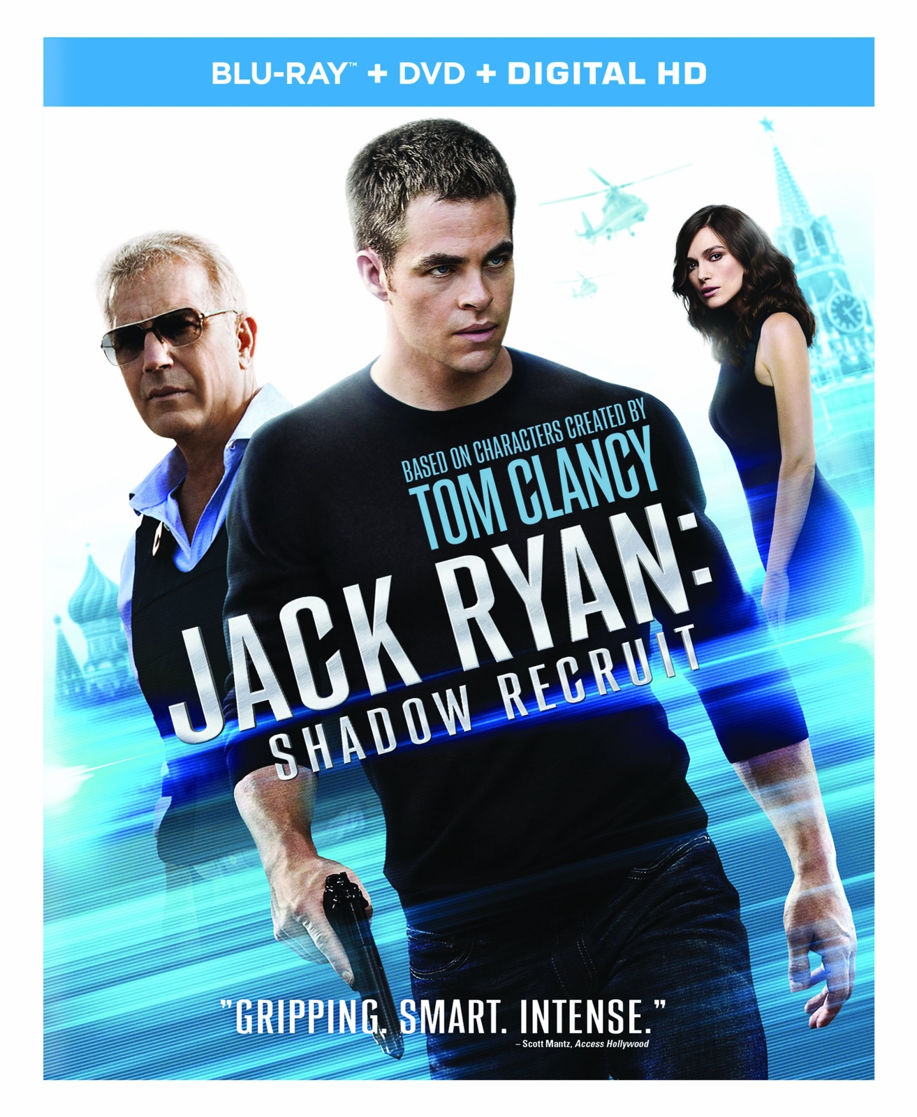 Jack Ryan: Shadow Recruit (Blu-ray + DVD + Digital HD) (Blu-ray) Chris Pine