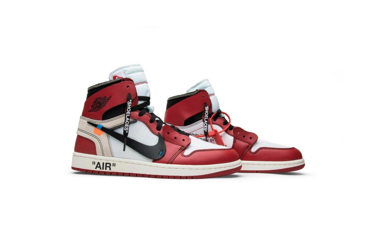 Off-White Nike Air Jordan 1 High The Ten Chicago AA3834-101 Off-White Nike Air Jordan 1 High The Ten Chicago AA3834-101