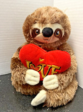 Dan Dee Sloth Heart Love Plush 9