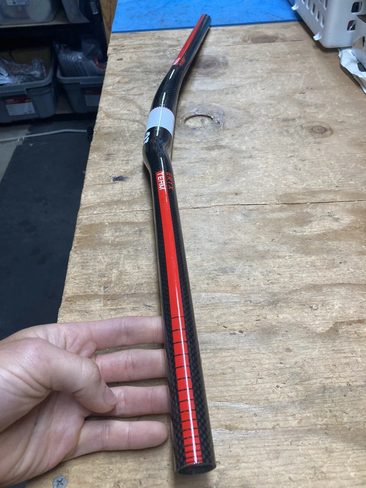 3T Eryx Team fibra de carbono bicicleta de montaña mtb manillar 31,8 725 mm elevador Foto 3 de 4