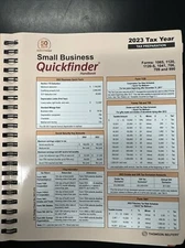 2023 Thomson Reuters Small Business Quickfinder Handbook