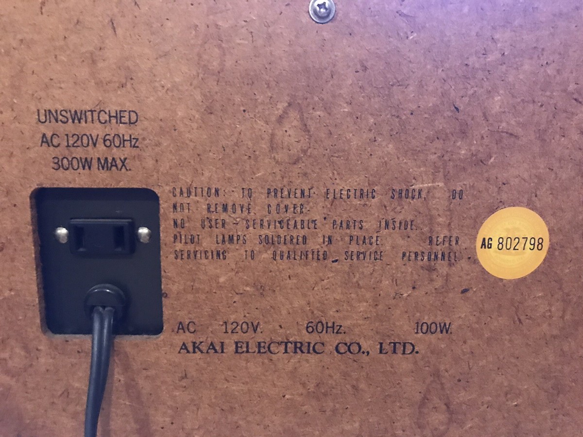 Akai GX-600DB Reel to Reel In Nice Shape | eBay