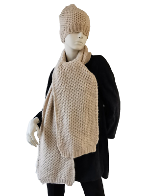 ? Weekend MAX MARA SCARF+HAT Set in Alpaca Wool..... color  display picture 3