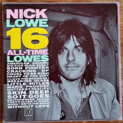 NICK LOWE - 16 All-Time Lowes Vinyl LP Rockpile New Wave Stiff Records Powerpop