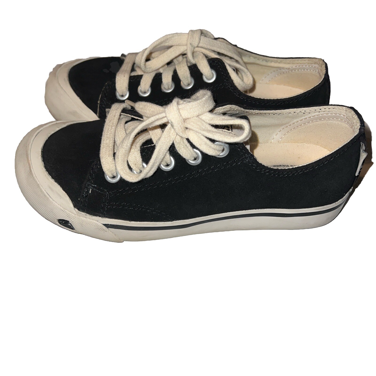 Scarpe da donna Keen Elsa taglia 6 5 sneaker alla moda atletica usate nere