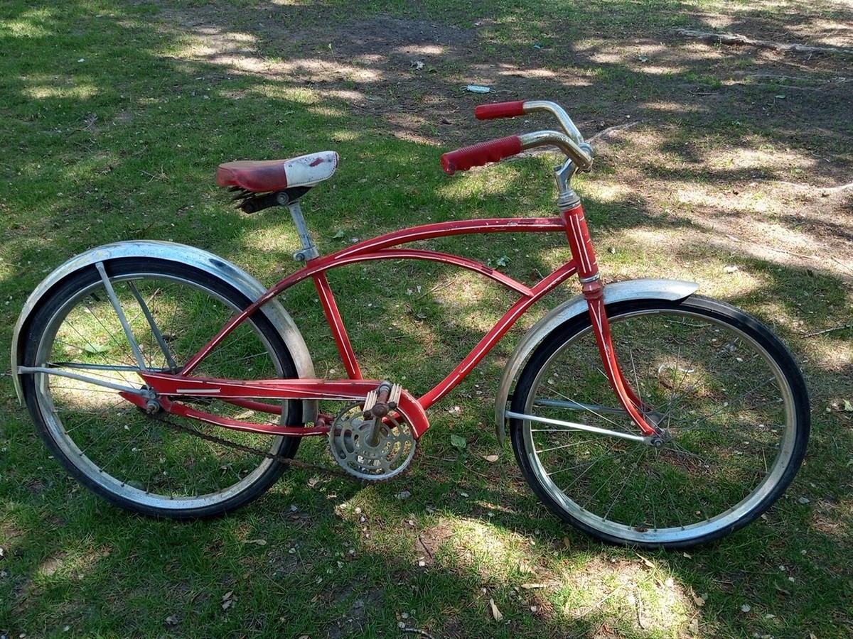 Vintage Murray Bicycle W/ Schwinn Seat 24" Wheels