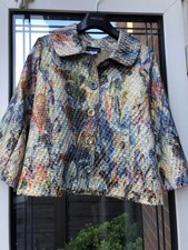 James Lakeland Sparkle Jacket Uk 12 Pit Ro Oit 18’ Length 19’