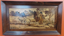 WOODEN FRAMED WALL ART - MAPLE -OAK - LIGHT OAK