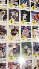 UNCUT SHEET Miguel Cabrera RC 2003 Fleer Tradition TOM GLAVINE SAMMY SOSA Rare