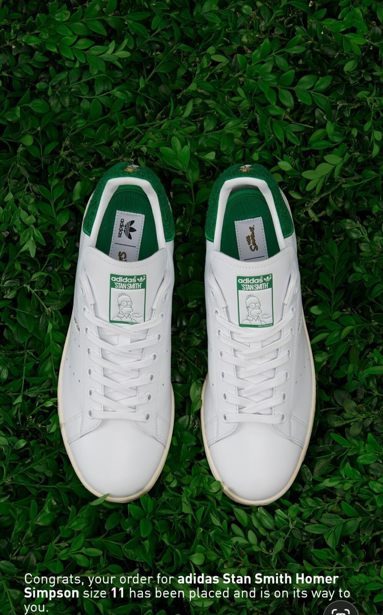 Adidas Stan Smith x Simpsons Homer NIB Size 11 | eBay