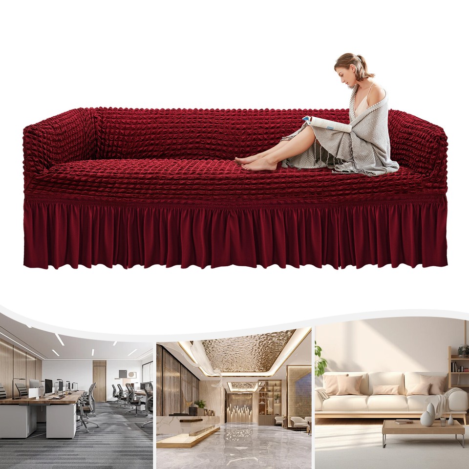 Sofa Slipcover, Stretch Slipcover, High Elastic Sofa Couch Cover with