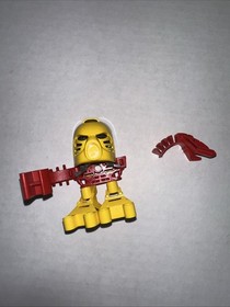 Lego Bionicle Tohunga Jala 1391 Incomplete Broken Arm No Disc