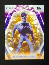 2026 Topps Disney Neon Pixar Ernesto De La Cruz #67 Orange Diamante /25