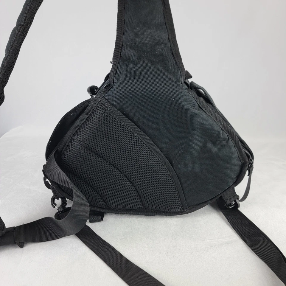 Caden Negro Bandolera Cámara Bolso Mochila Impermeable Bandolera Bolsillos Viaje NUEVO Foto 3 de 4