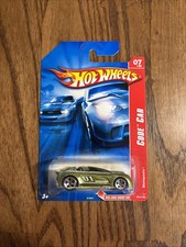 2007 Hot Wheels #91 Code Car 7/24 Monoposto Metalflake Green Variant 5dot Wheel