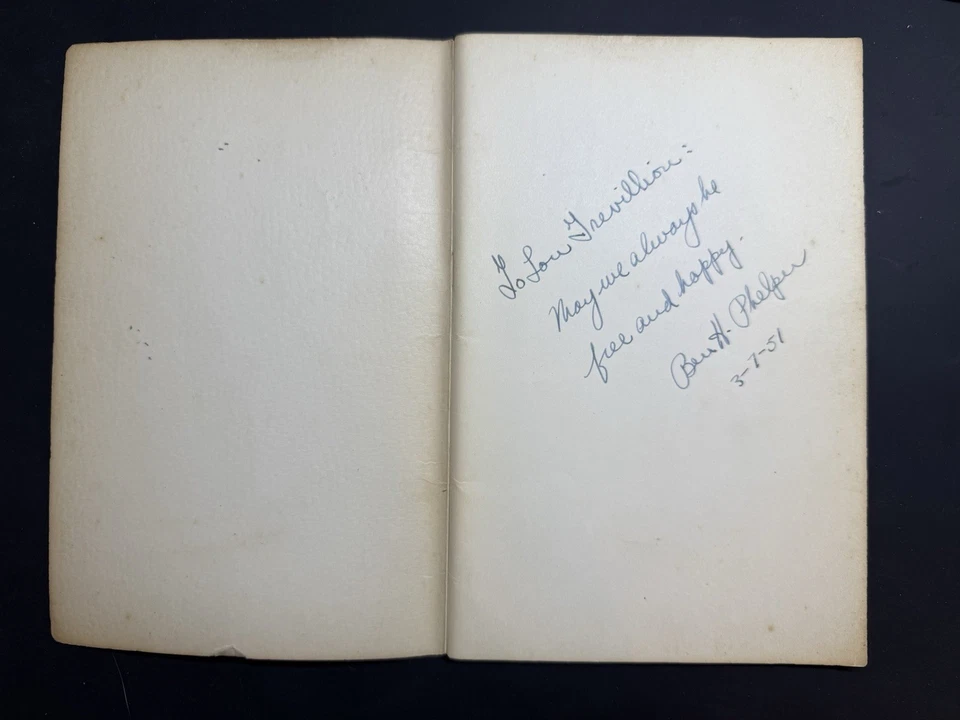 Derribado por Ben H. Phelper. Aviador estadounidense derribado durante la Segunda Guerra Mundial autor firmado. Segunda Guerra Mundial Foto 4 de 4