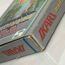 Ikari Warriors 1⭐️NICE Complete CIB 3 Screw Hangtab ⭐️Nintendo NES Original Box
