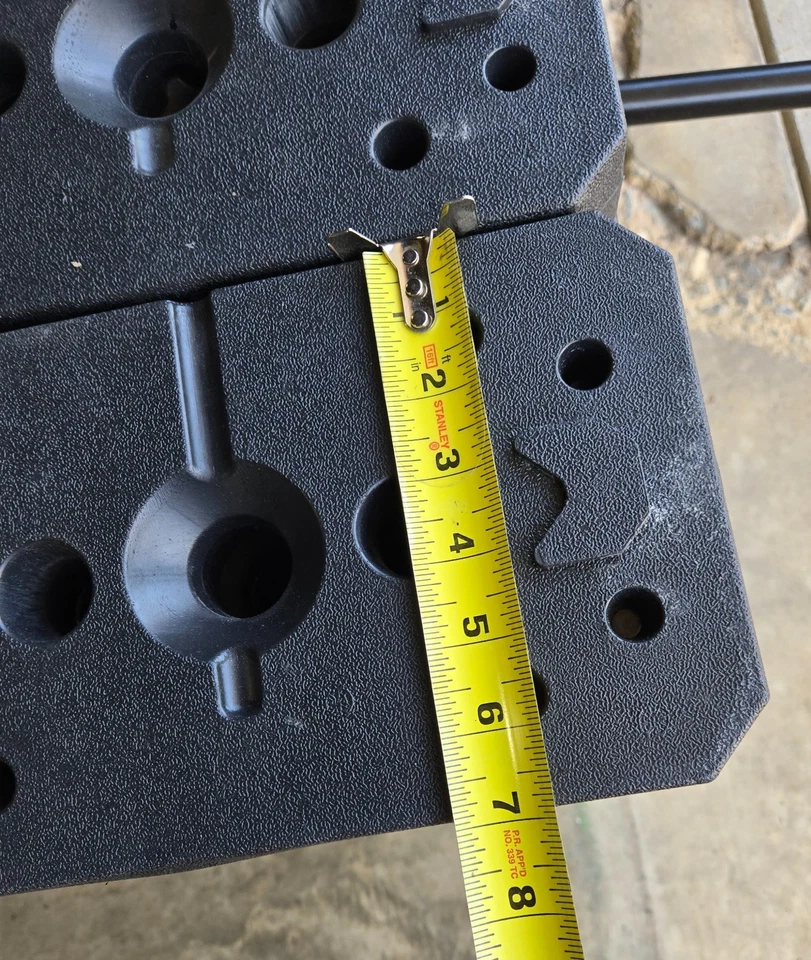 1-Шт Marcy стек дома тренажерный зал 10 фунтов вес пластины, кабель машина MWM-990 новый (2 прохода) - Изображение 3 из 4