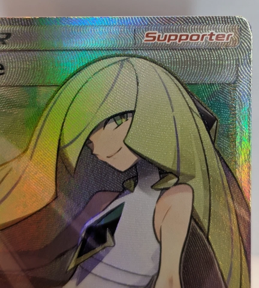 Pokémon TCG Lusamine 110/111 Holo Full Art Ultra Rare Crimson Invasion NM-M - Image 3 of 4