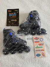 Obensky Inline Skates New Light Up Carbon Fiber Size Medium 1-4