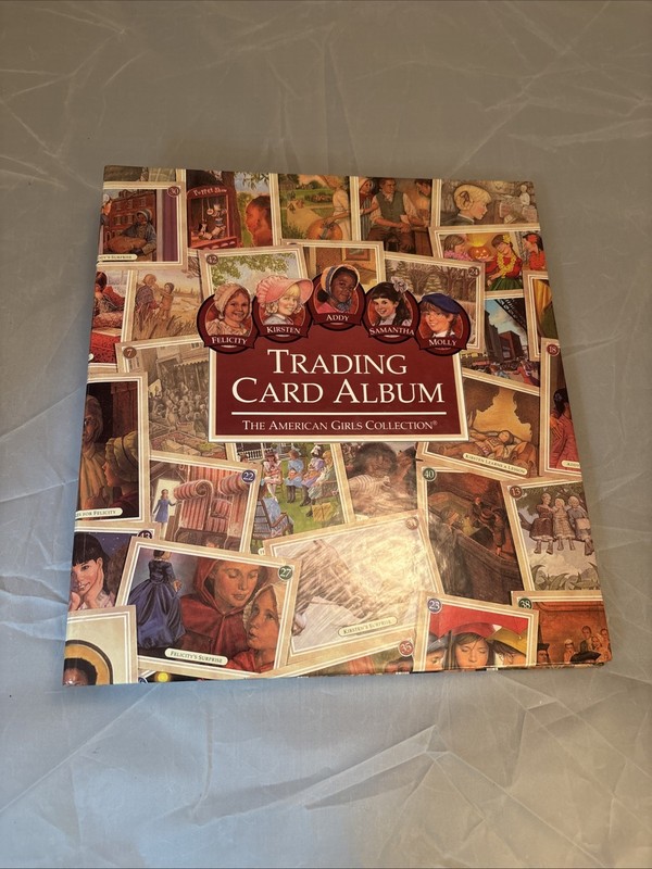 American Girls Collection Trading Card Album And Cards