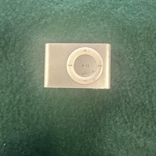 Apple A1204 1GB 2nd Generation iPod Shuffle Silver ONLY - NO DOCK/CHARGER/BUNDLE