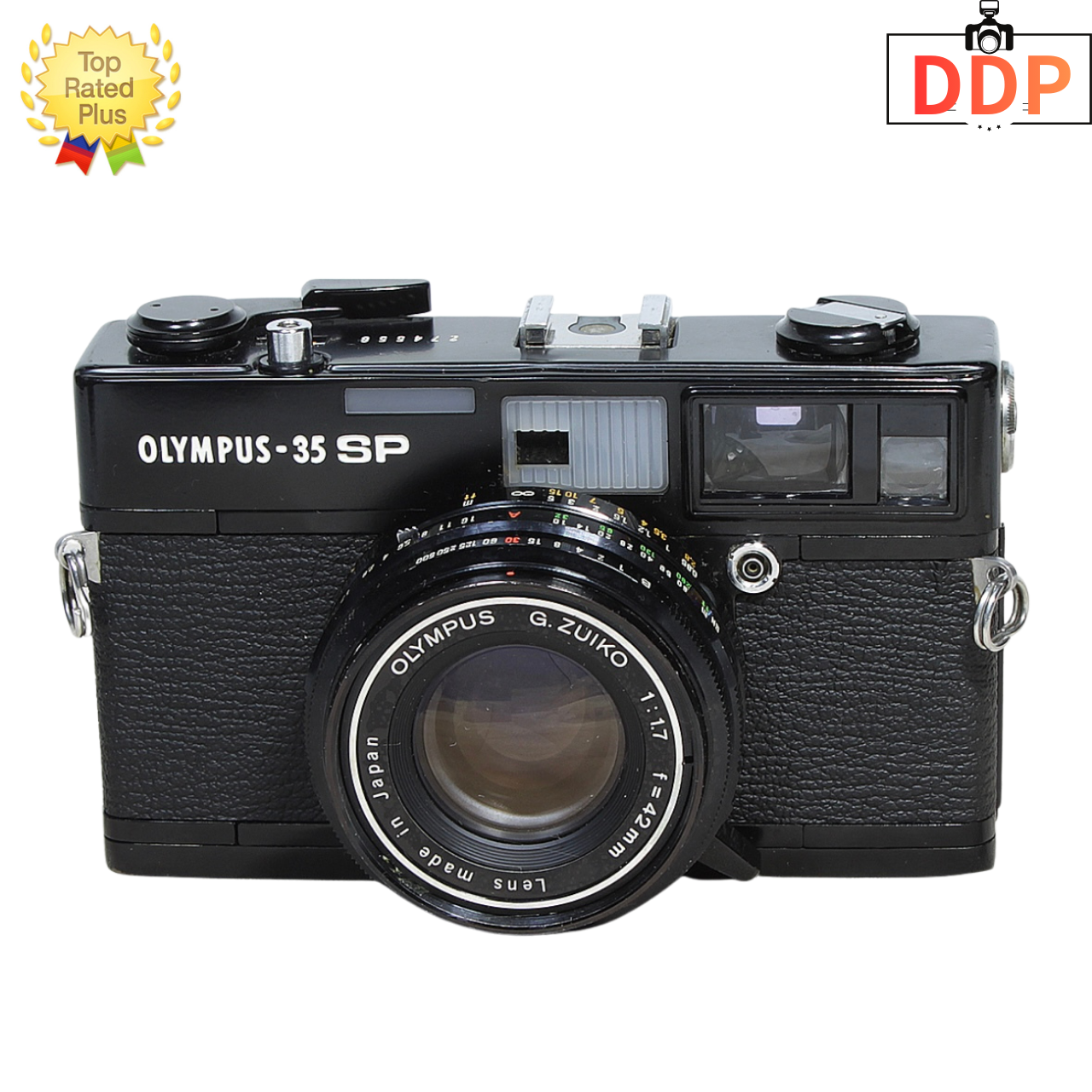 Meter Works [NEAR MINT] Olympus 35 SP Black Film Camera From JAPAN