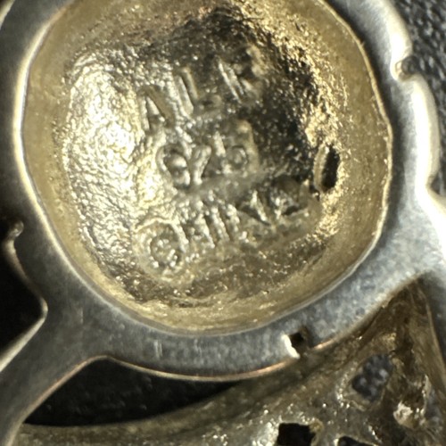 Vintage Sterling Silver Basketball Net Charm 925 U1 - Picture 5 of 5