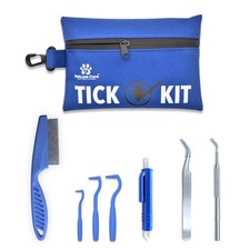 Petluxe Care Complete Tick Removal Kit For Dogs Cats Tick Remover Tool Set 3