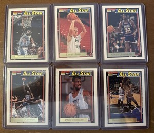 1992-93 TOPPS GOLD BASKETBALL ALL STAR Set OF 27 BIRD/MAGIC+ JORDAN