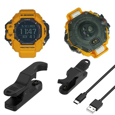 USB Charging Cable Cradle Charger for Casio GPR-H1000 GPR-H1000R Watch Accessory