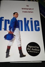 FRANKIE  DETTORI hand signed AUTOBIOGRAPHY  'Frankie'