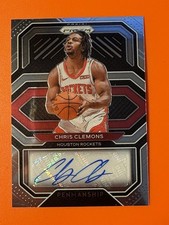 2020-21 Prizm Chris Clemons Auto #PE-CCL Houston Rockets 🔥🔥