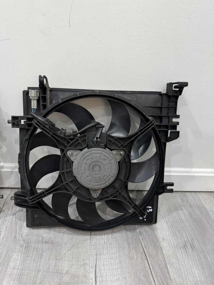 Engine Radiator Assembly 08-14 Subaru WRX STI OEM Engine Radiator Cooling Fan Shroud Motor ...