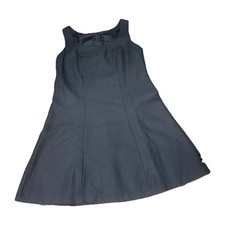 Vintage! Dress Sheath Size 11/12 Sleeveless Back Zip Classic Little Black Dress