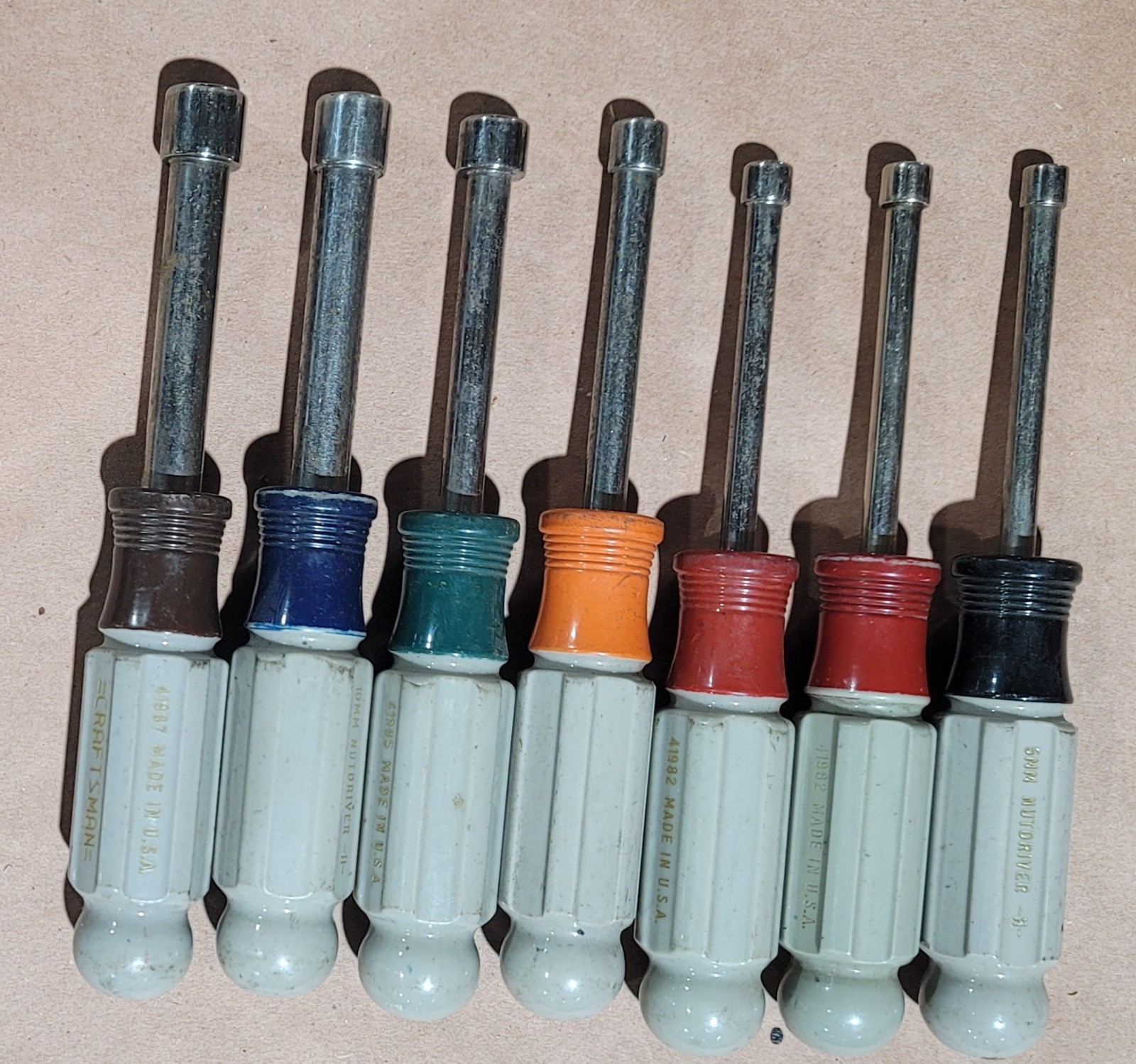 Sears Craftsman Vintage Nut Driver Set ( Standard And Metric) | eBay