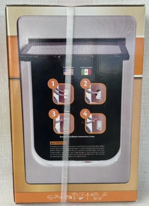 NEW Ideal Pet Chubby Kat Large Cat Door Flap Size 7.5 x 10.5 telescoping frame - Image 3 of 3